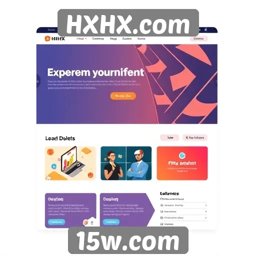 Análise do design de interface do HXHX.com